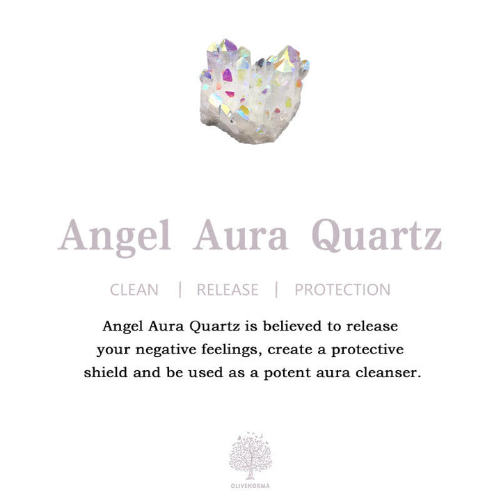|Angel Aura Quartz Krystalstænger Smykkesten Dekoration