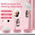 Selfie Ringlys med Makeup Spejl & Telefonholder Kit