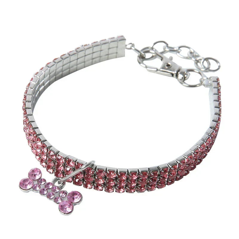Glamourøs Hundehalsbånd – SparkleCollar