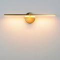 Nordisk Minimalistisk Aluminium Lang Bar Switch LED Spejl Væglampe