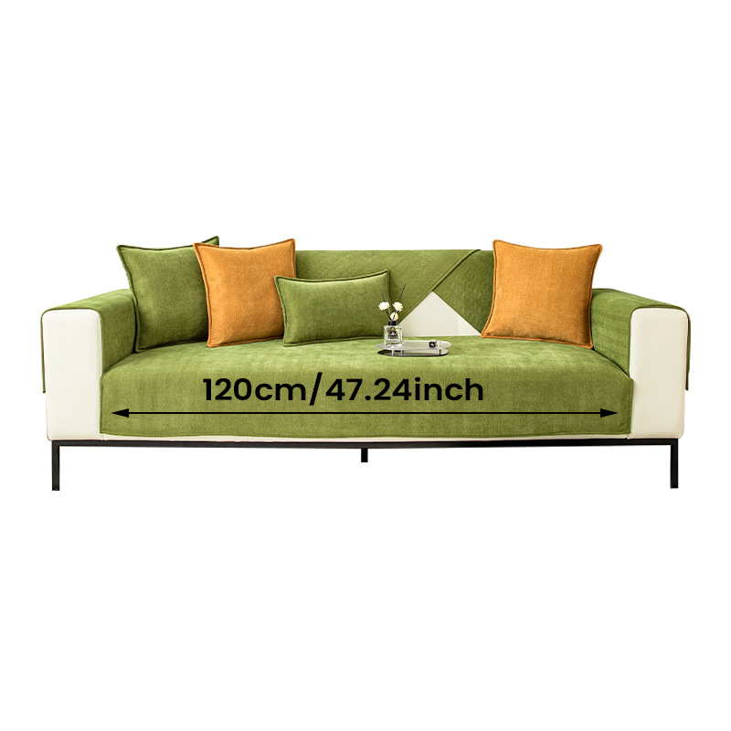 Herringbone Chenille Stof Møbelbeskytter Sofa Dække |