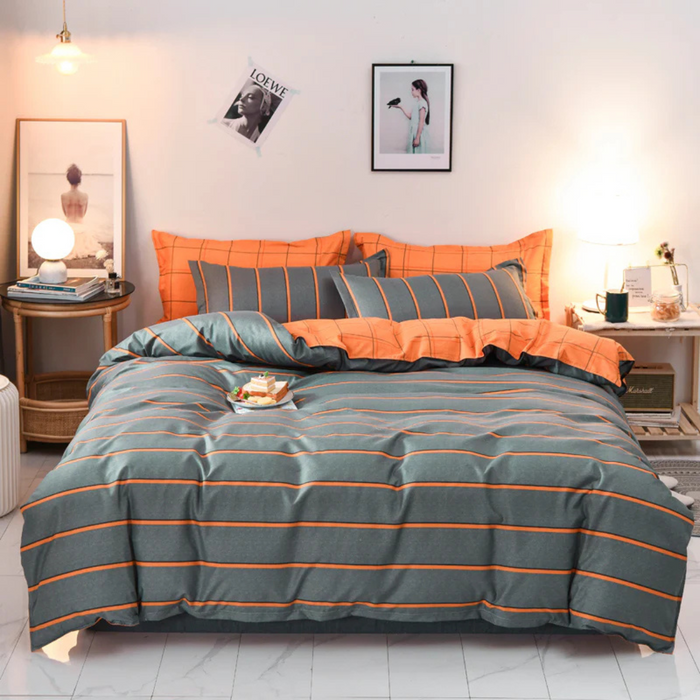Tova – Luksuriøs Moderne Duvet Cover Sæt med Pudevar