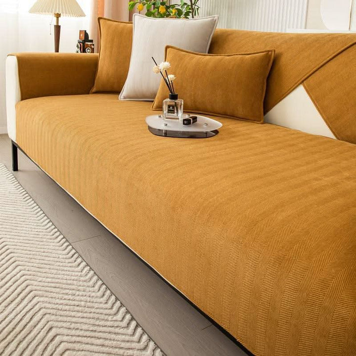 Non-Slip Stretch Sofa Cover – Komfortabel Sofa Beskytter