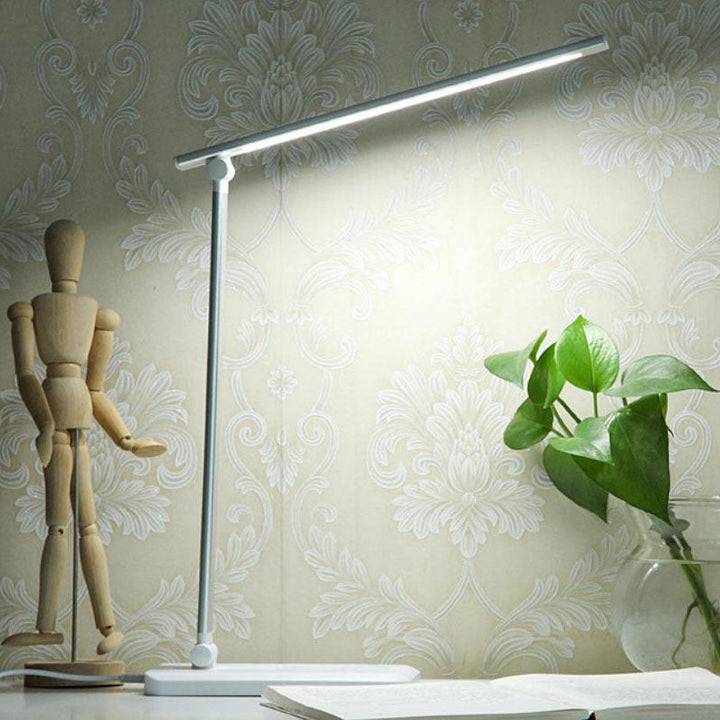 Minimalistisk Intelligent Firkantet Bar Sammenklappelig USB LED Skrivebordslampe