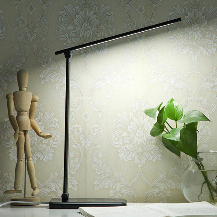 Minimalistisk Smart Square Bar Foldbar USB LED Skrivebordslampe