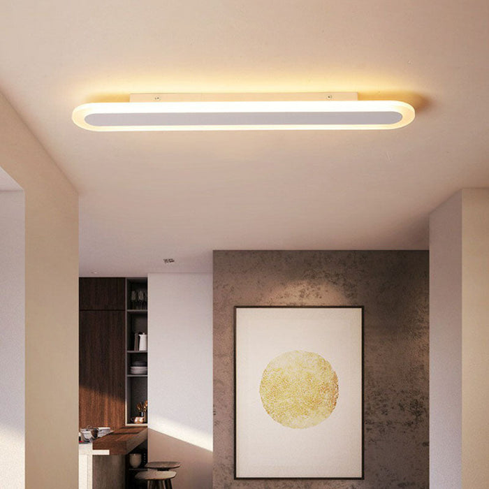 Minimalistisk Ultra Tynd LED Loftlampe – Energieffektiv og Moderne Design til Stuen