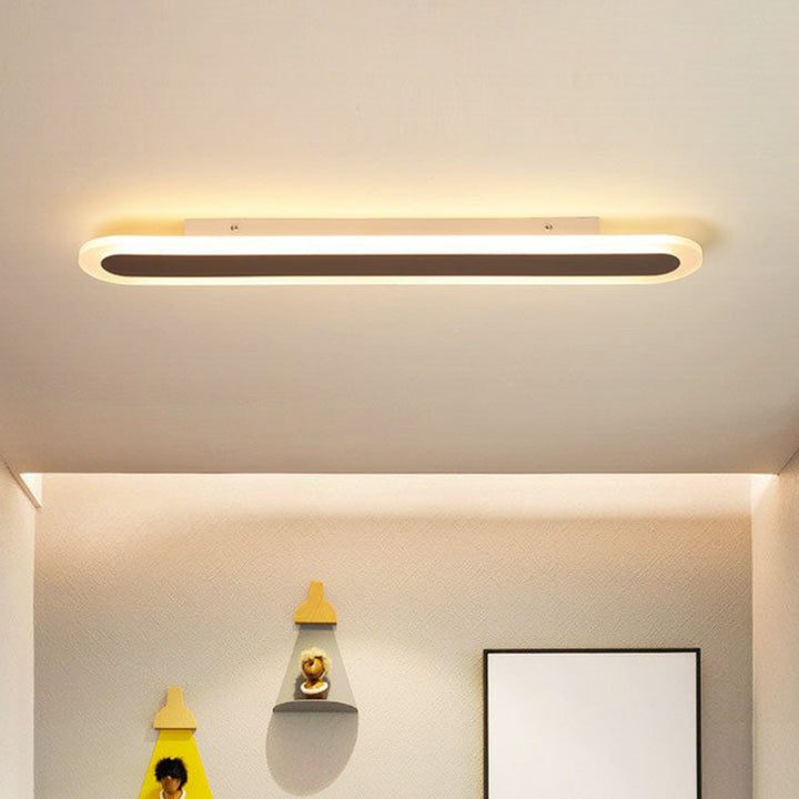 Ultra-flad minimalist loftlampe