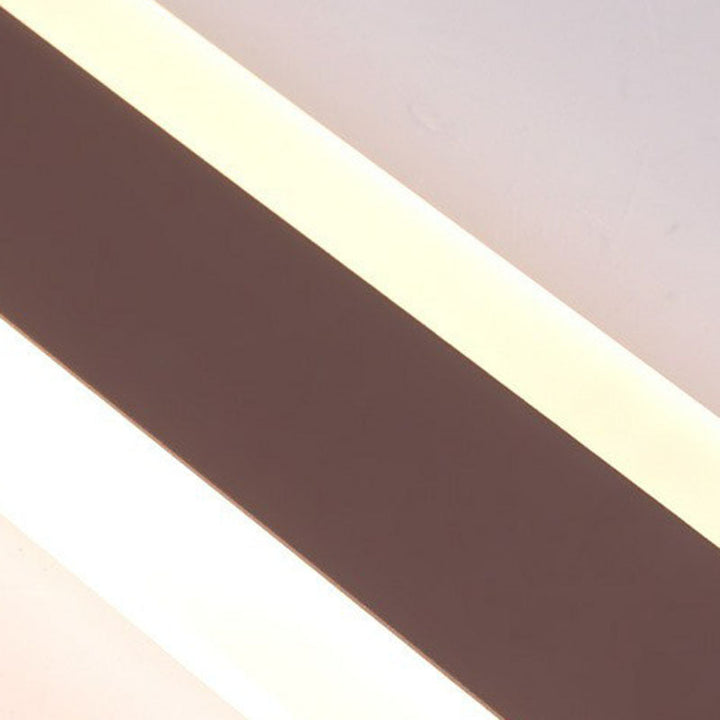 Ultra-flad minimalist loftlampe