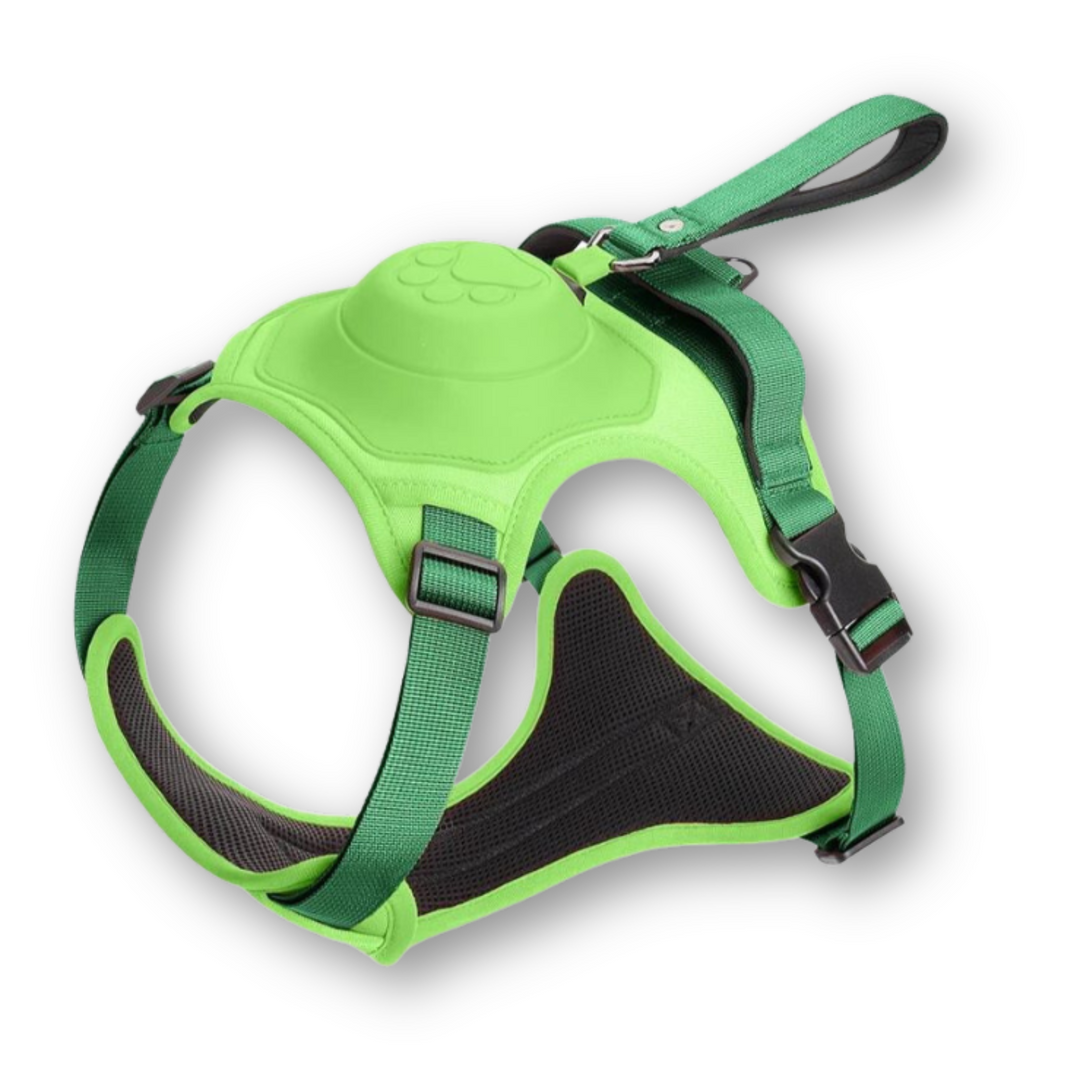 FlexiHarness – Komfortabel 2-i-1 Hundesele med Snor