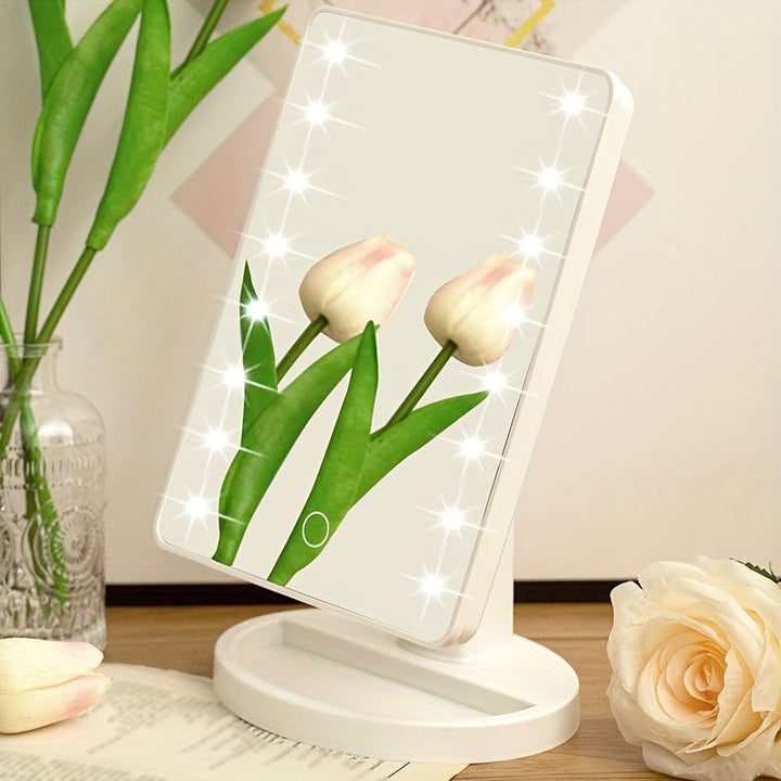 GlowPerfect - 16LED Justerbart Makeup Spejl