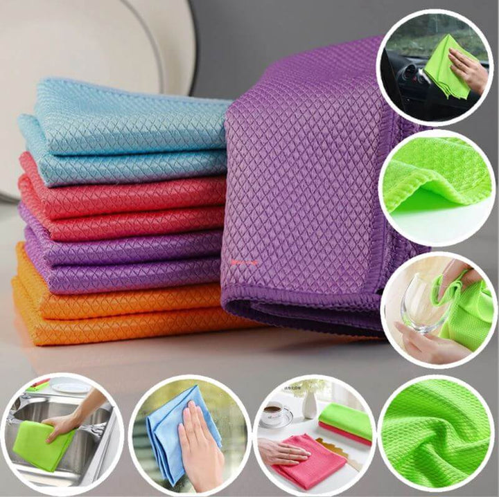 Soft Touch Wonder Cloth – Stribefri rengøring af glas, spejle og rustfrit stål |