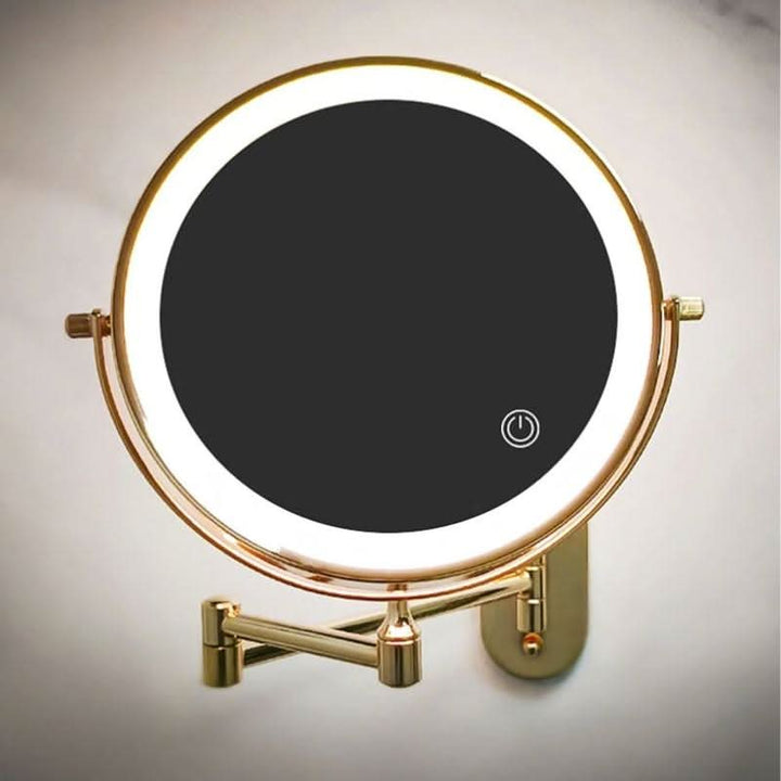 LUXMIRROR – Deluxe Guld Makeup Spejl