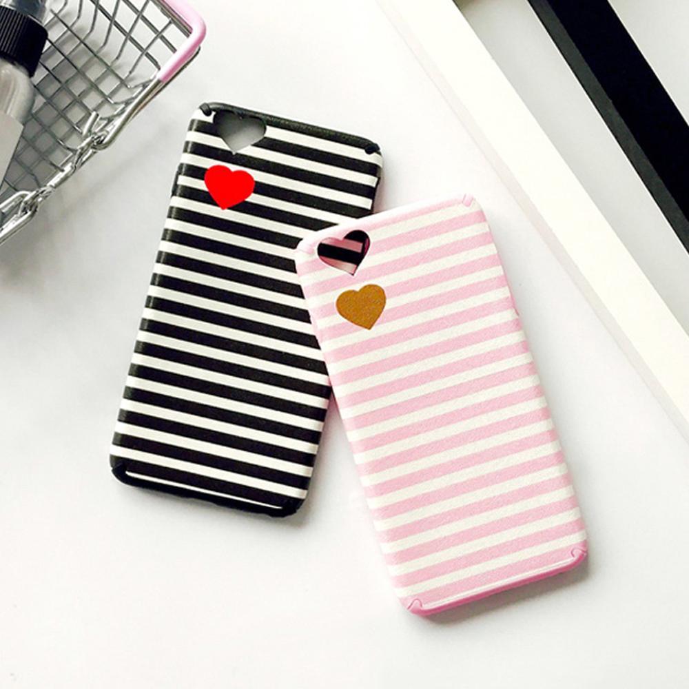 Stripe Telefon Etui - Fuld Beskyttelse Til Din iPhone