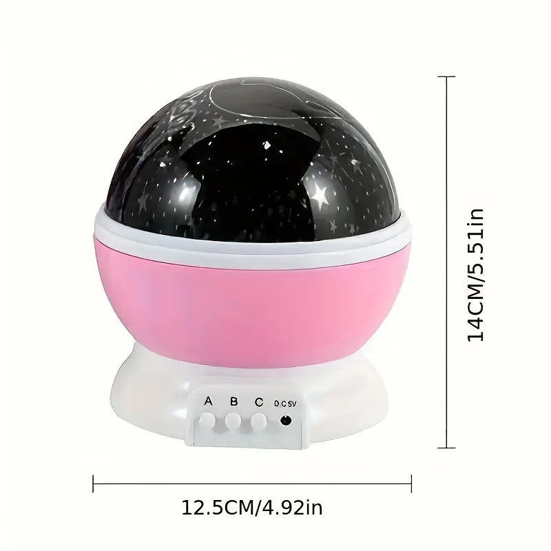 Stjerneprojektor Nattelys - Luna |