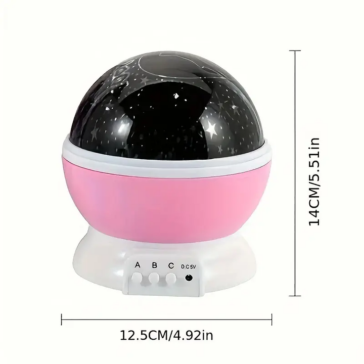 Stjerneprojektor Nattelys - Luna |