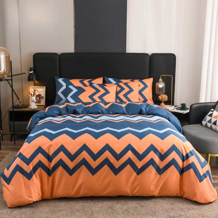 Tova – Luksuriøs Moderne Duvet Cover Sæt med Pudevar