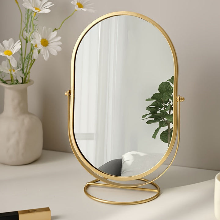 360° Udsigt – Elegant Makeup Spejl til Hver Vinkel