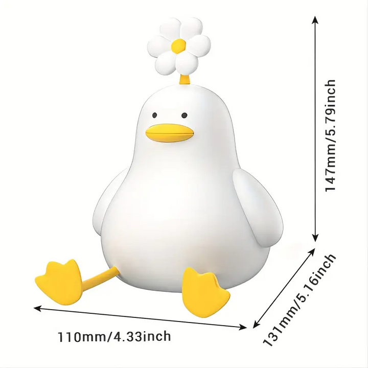 Sød And Lampe Nattelys