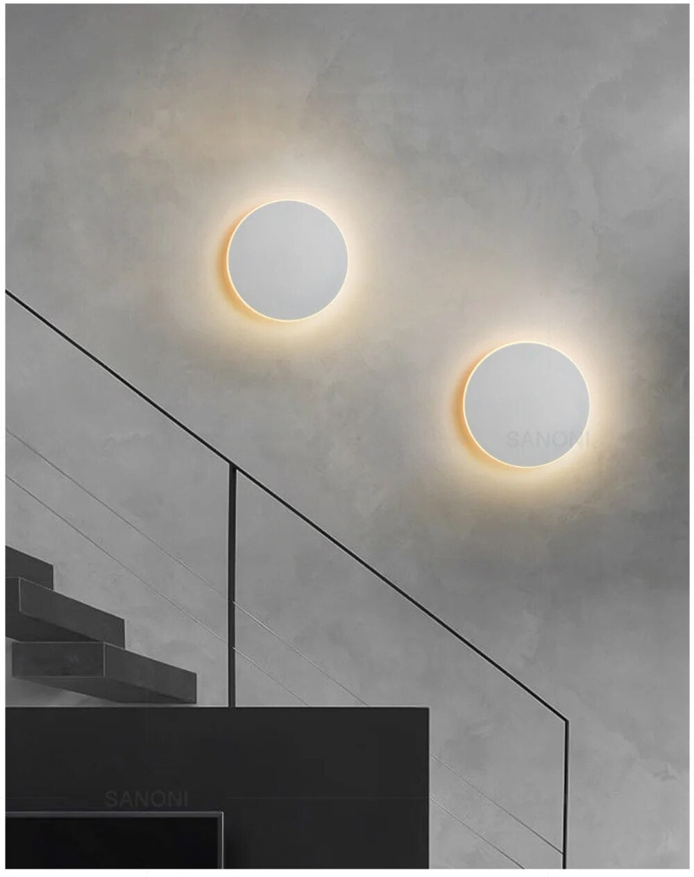 LightRing | Minimalistisk LED Væglampe