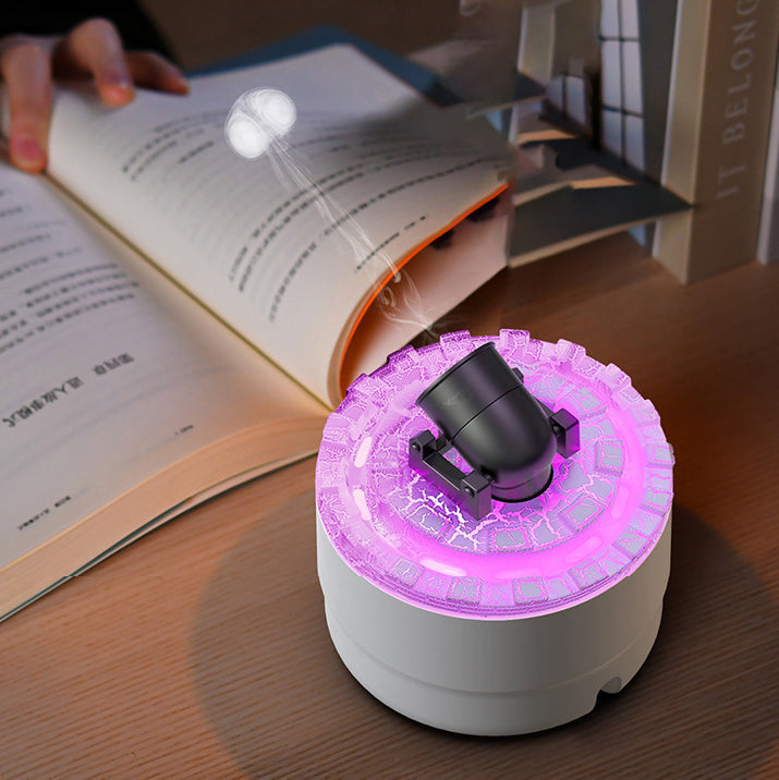 Aroma Diffuser og Luftfugter med Nattelys - LavaGlow