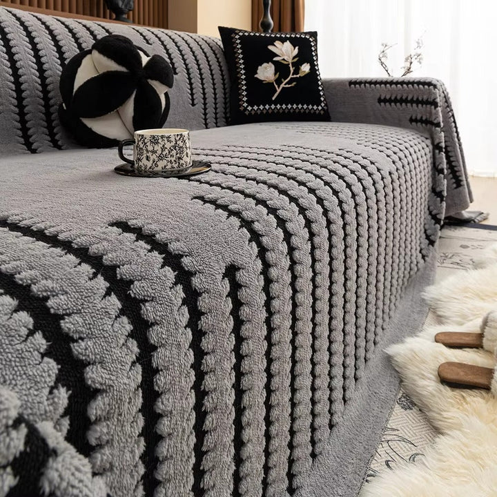 Heritage Plush Tufted Sofa Dække