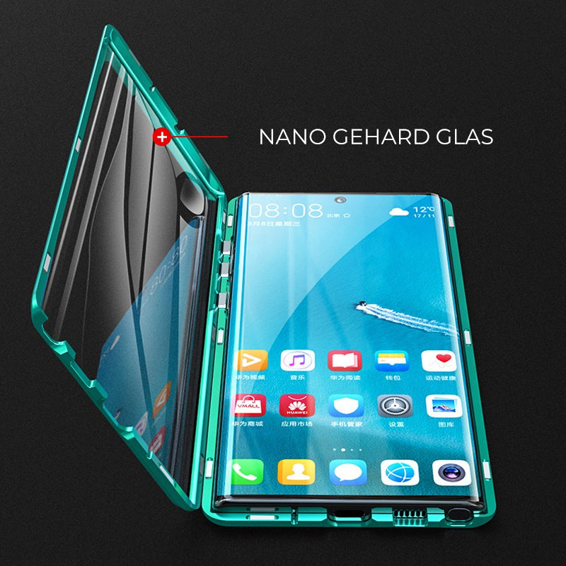 hærdet glas dobbeltsidet telefoncover til Samsung
