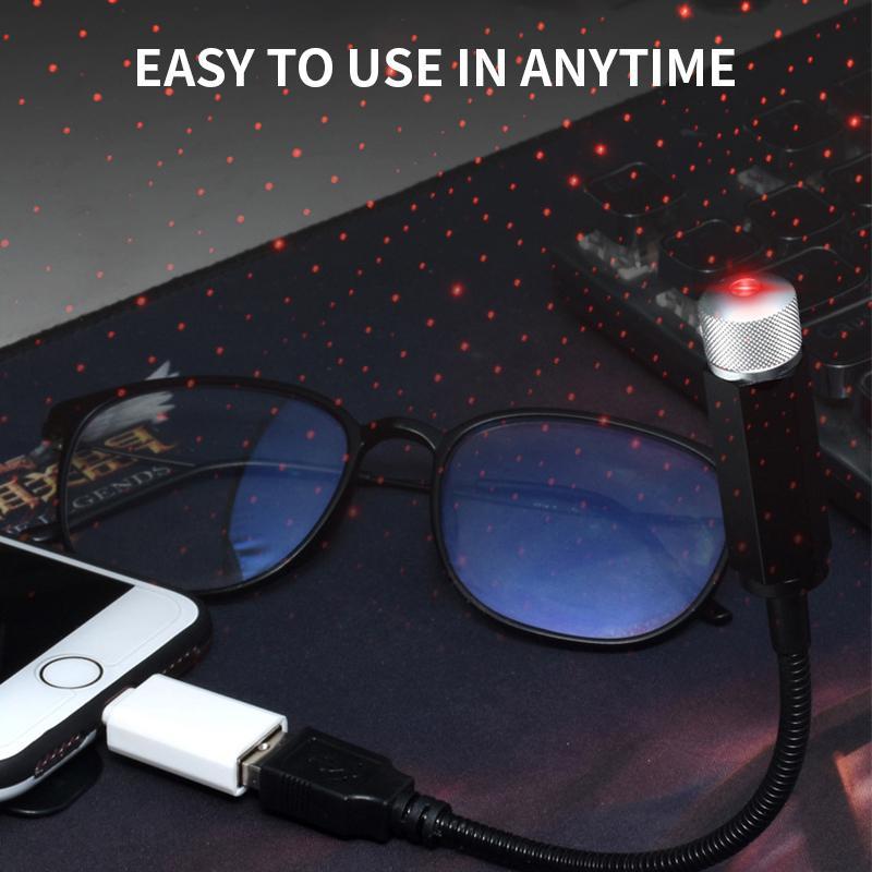 Auto og Bolig Loft Romantisk USB Natlys