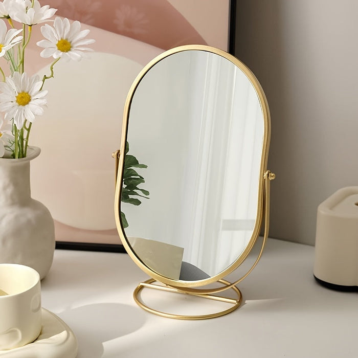 360° Udsigt – Elegant Makeup Spejl til Hver Vinkel