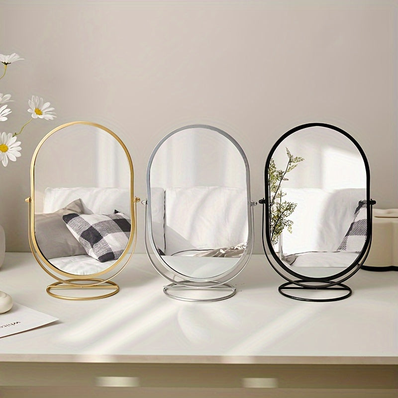 360° Udsigt – Elegant Makeup Spejl til Hver Vinkel