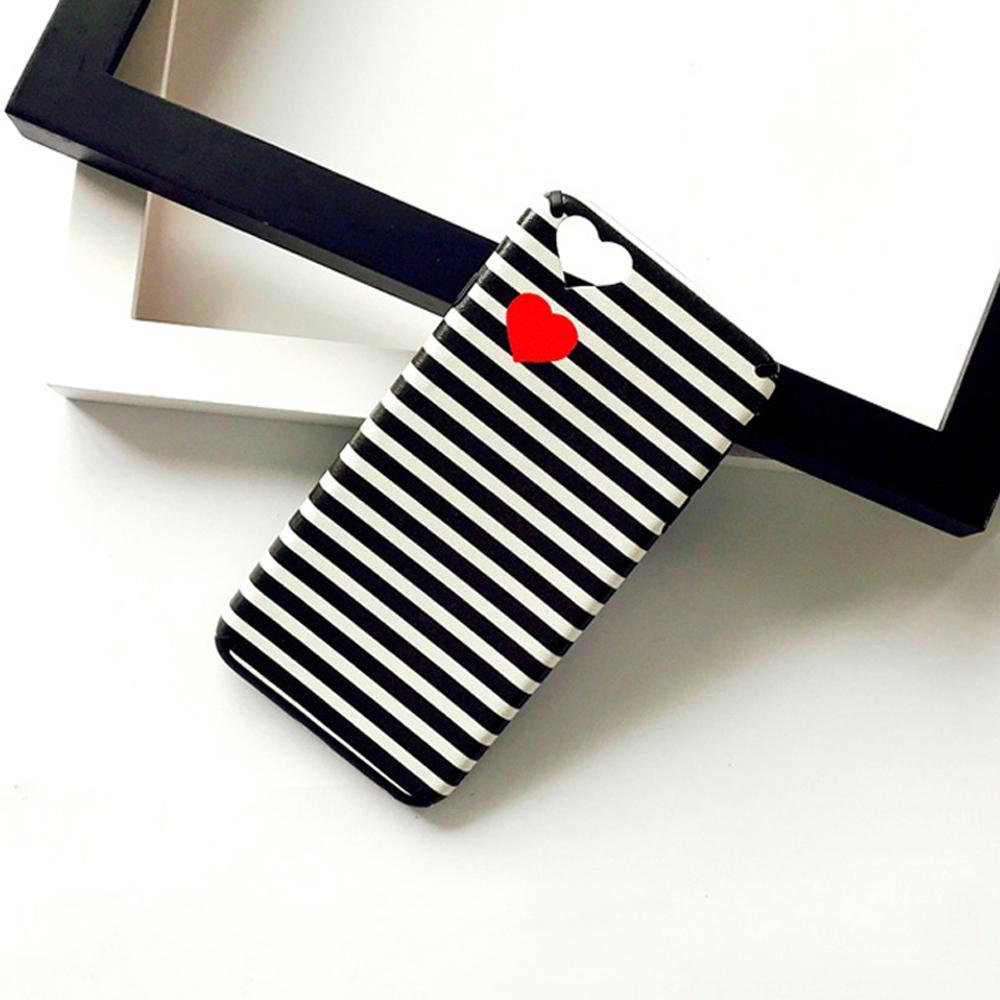 Stripe Telefon Etui - Fuld Beskyttelse Til Din iPhone