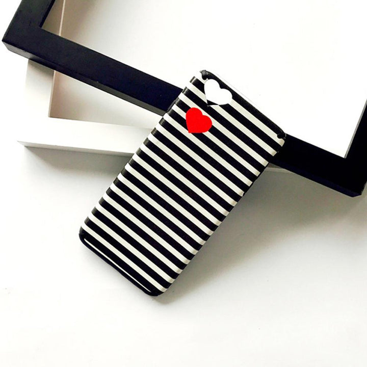 Stripe Telefon Etui - Fuld Beskyttelse Til Din iPhone
