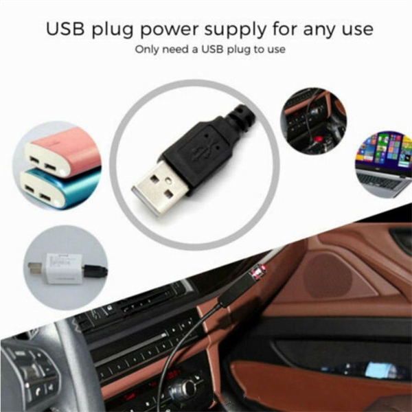 Auto og Bolig Loft Romantisk USB Natlys
