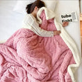 Tykt Vinter Lammeskinds Tæppe - WarmWool
