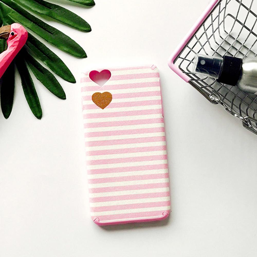 Stripe Telefon Etui - Fuld Beskyttelse Til Din iPhone