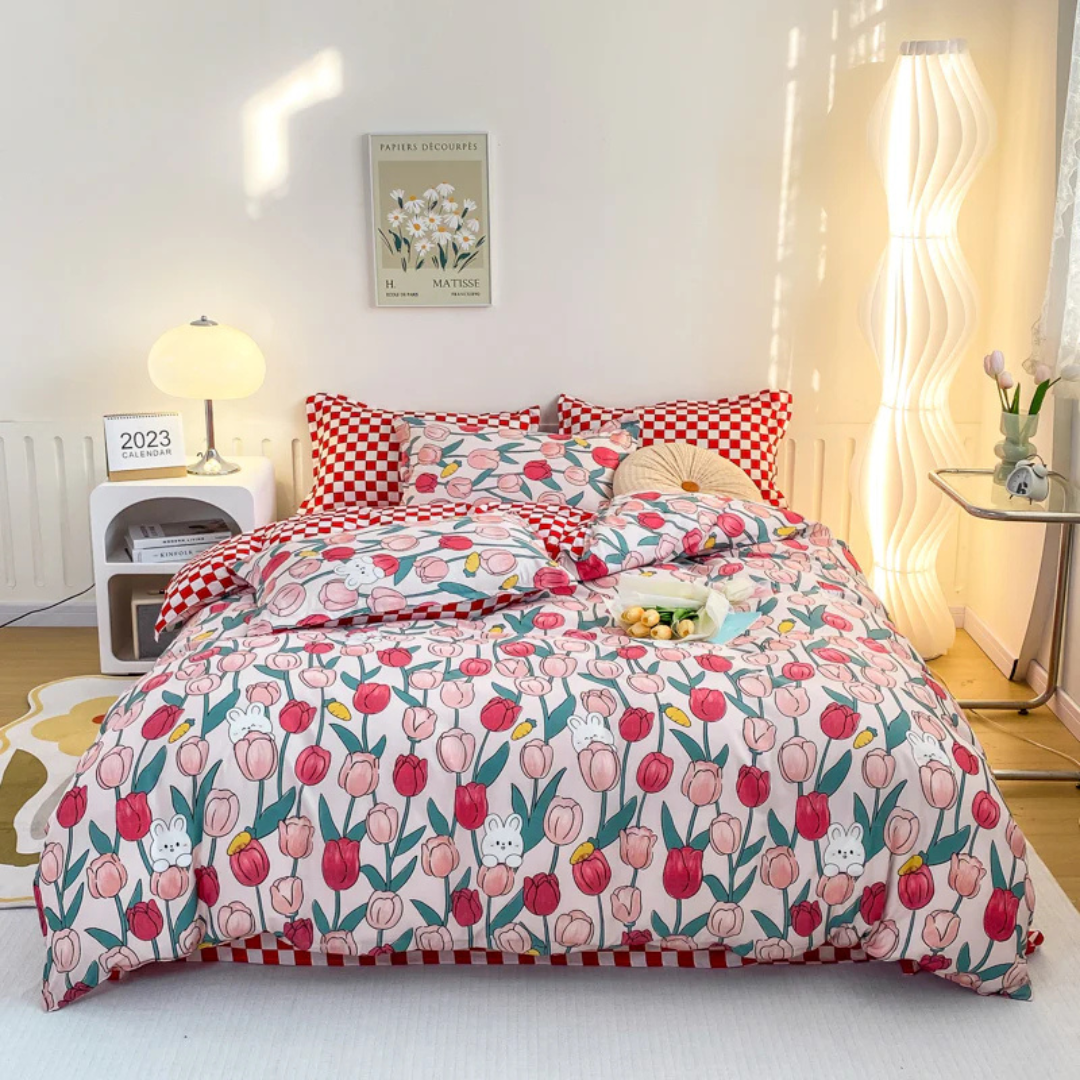 Tova – Luksuriøs Moderne Duvet Cover Sæt med Pudevar