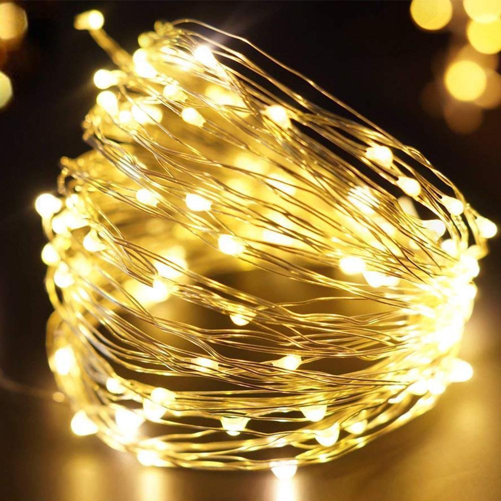LED Vinflaske Lamper Kork Natlys DIY Dekoration Løft - 5/10 PCS