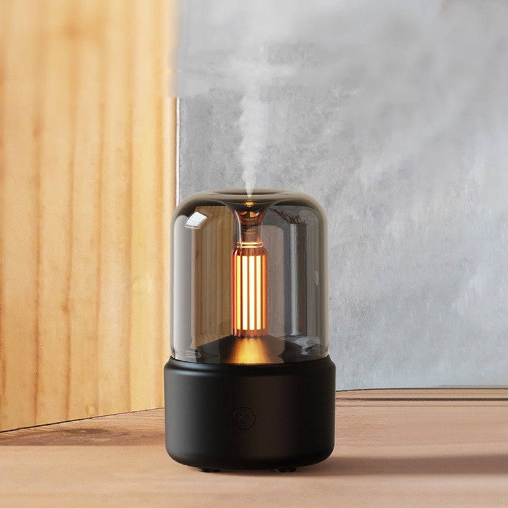 Aromin – Bærbar Mini Aroma Diffuser med Nattelys