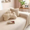Plys Stribet Varm Sofa Dække