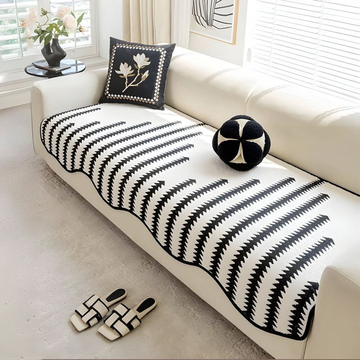 Moderne Chenille Sofapude med Stilfuld Beskyttelse