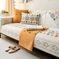 Boho Stil Sofa Cover – Elastisk & Brug Året Rundt | Beskytter og Giver et Nyt Udseende |