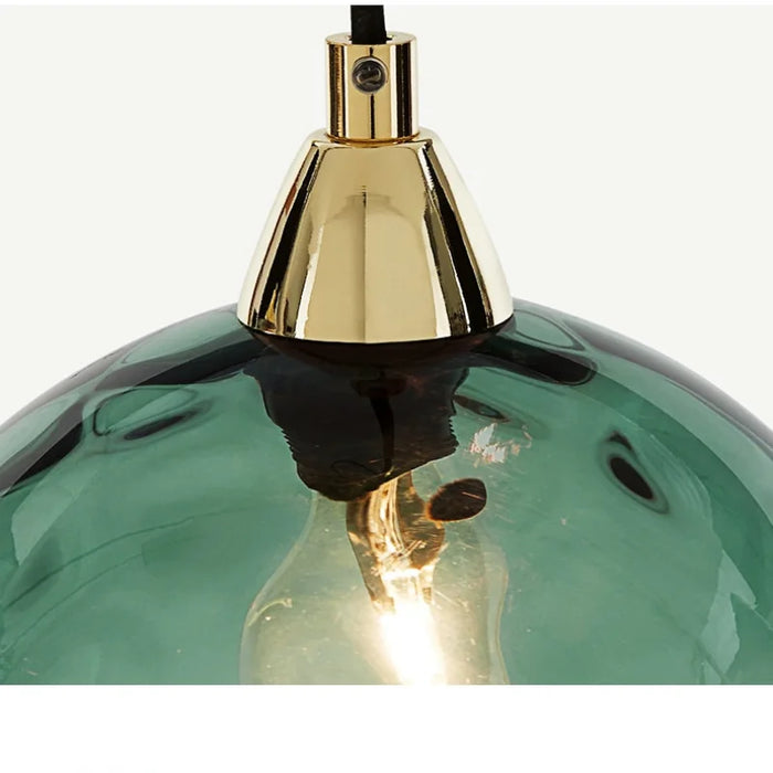 HelderBol - Glas kugle pendellampe