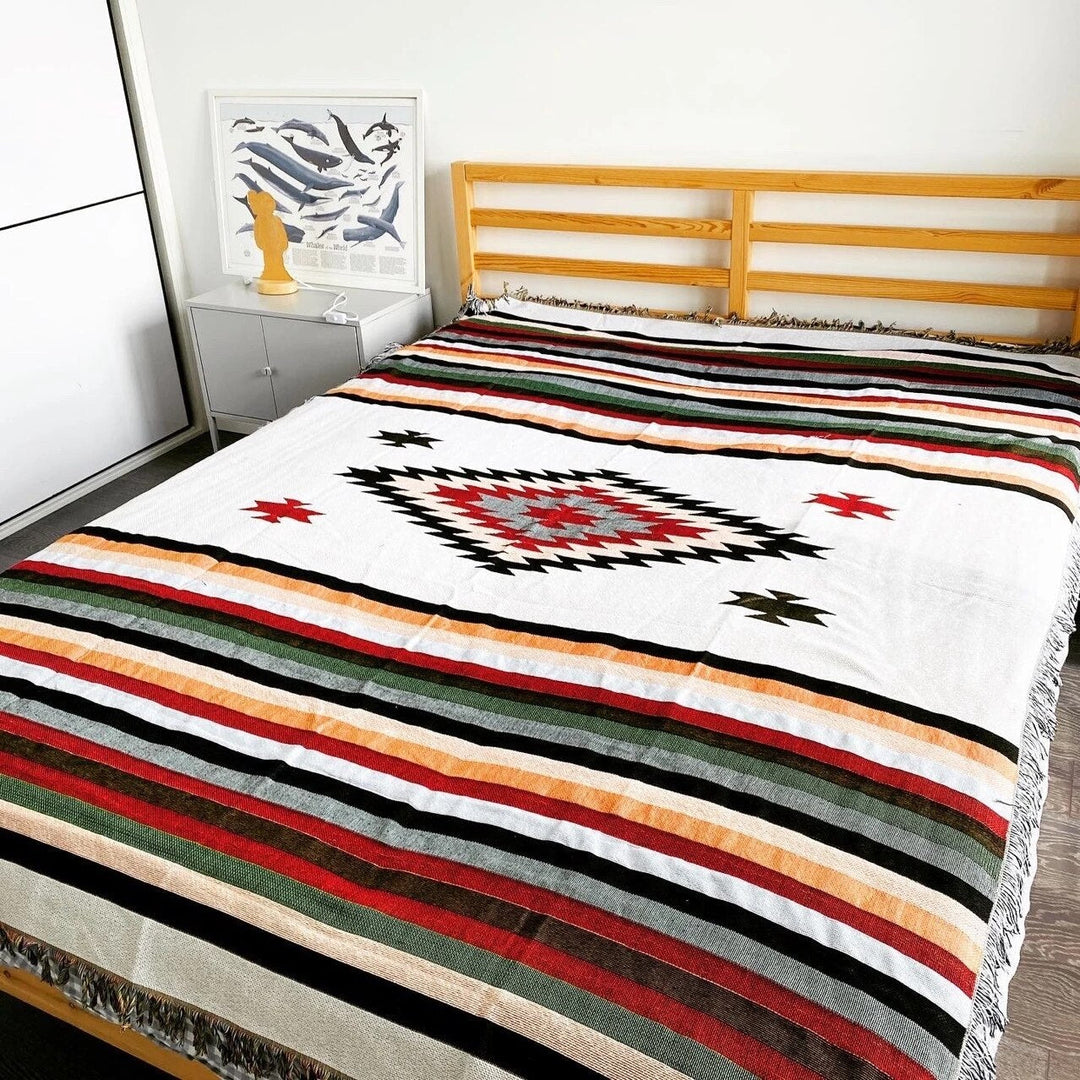 Vintage Græskar Sofa Cover tæppe |