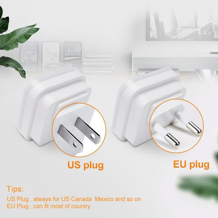 LED Natlys Mini Lys Sensor Kontrol 110V 220V EU US Stik Energibesparende Lampe Til Børn Stue Soveværelse Belysning