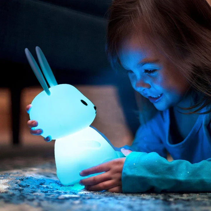LED Natlampe til Børn – Dæmpbar Natlampe med Design, USB Genopladelig, Touch Kontrol |