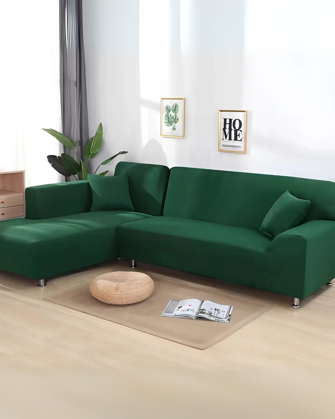 Elegant modulær sofatræk med tilpasselig arrangement