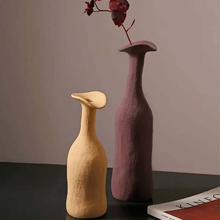 Minimalistiske Morandi-farvede Vaser