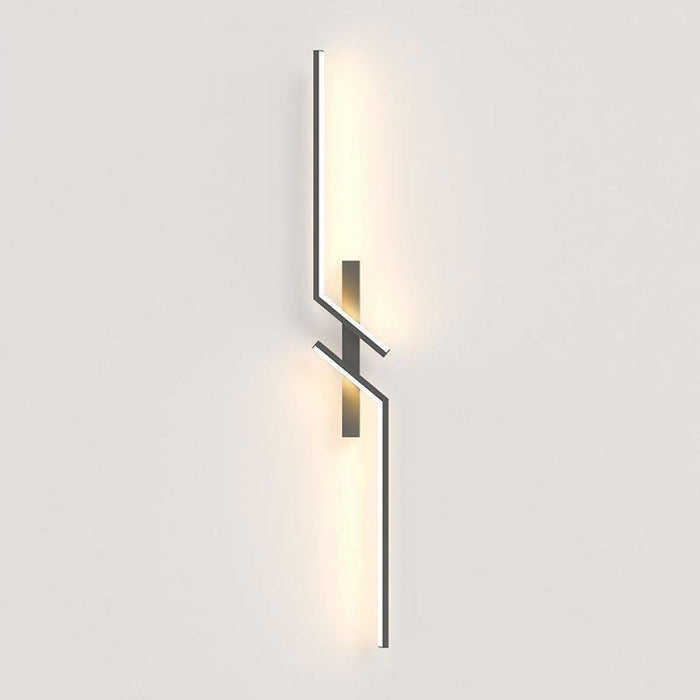 Kreativ LED væglampe med stribedesign | Moderne design