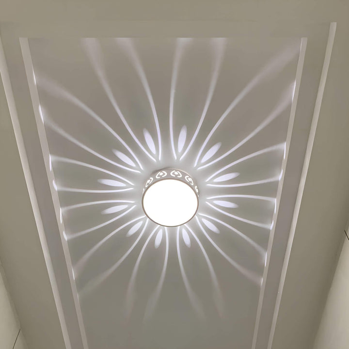 Moderne LED loftlampe - til entré, gang og balkon