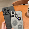 Sød Monster Stødabsorberende Læder iPhone Cover