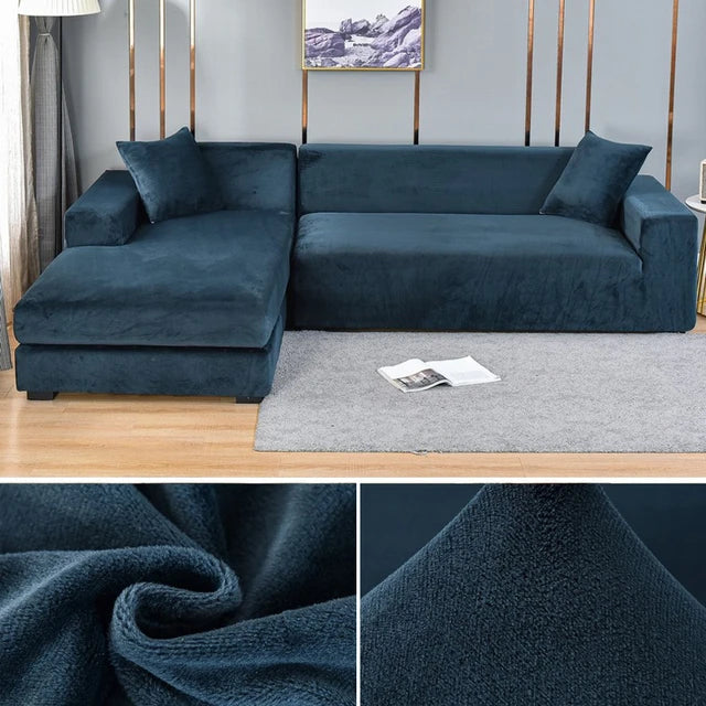 SofaGuard™ | Elastisk Velour Sofa Betræk, der Sparrer Dig For Penge